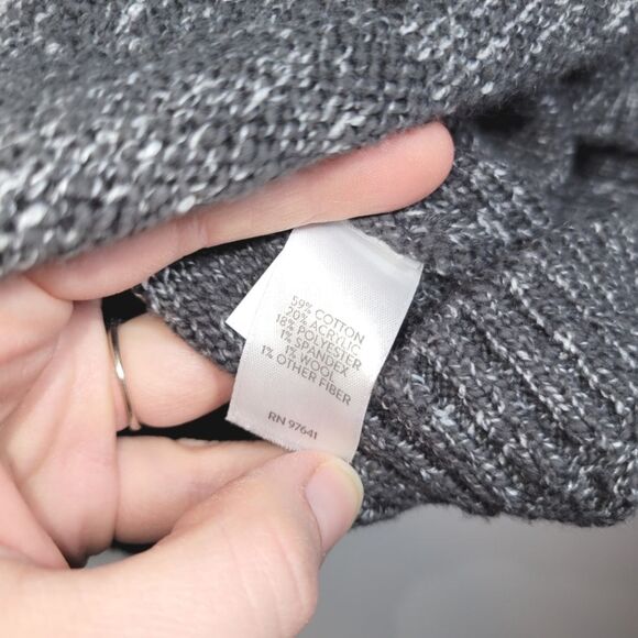 Pure Jill Wool Blend Tassel Sweater Large Petite - Picture 3 of 9